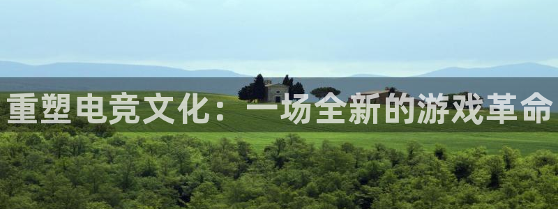 南宫电竞官网：重塑电竞文化：一场全新的游戏革命