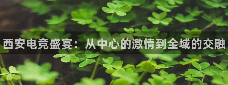 南宫电竞贴吧：西安电竞盛宴：从中心的激情到全域的交融